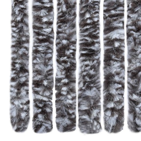 ZASŁONA PRZECIWKO OWADOM BRĄZOWO-BEŻOWA 56X200CM SZENIL