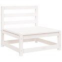 OGRODOWA SOFA 3-OSOBOWA BIAŁA LITE DREWNO SOSNOWE