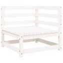 OGRODOWA SOFA 3-OSOBOWA BIAŁA LITE DREWNO SOSNOWE