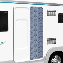 ZASŁONA PRZECIWKO OWADOM SREBRNA 90X200CM SZENIL