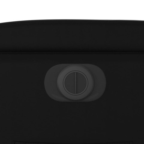 ROZKŁADANY FOTEL PIONIZUJĄCY ELEKTRYCZNY CZARNY EKOSKÓRA