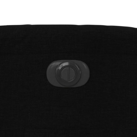 PODNOSZONY FOTEL MASUJĄCY ELEKTRYCZNY ROZKŁADANY CZARNY