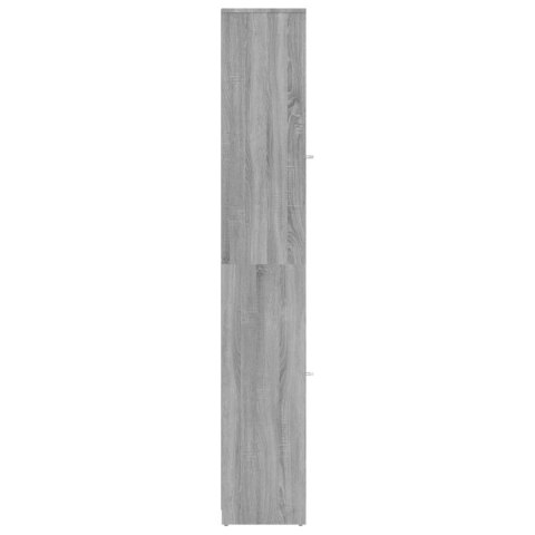 SZAFKA ŁAZIENKOWA SZARY DĄB SONOMA 30X30X183,5CM