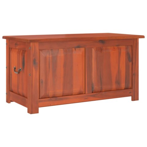 SKRZYNIA 110X55X57 CM LITE DREWNO AKACJOWE KUFER BOX PODNOŚNIK GAZOWY SCHOWEK