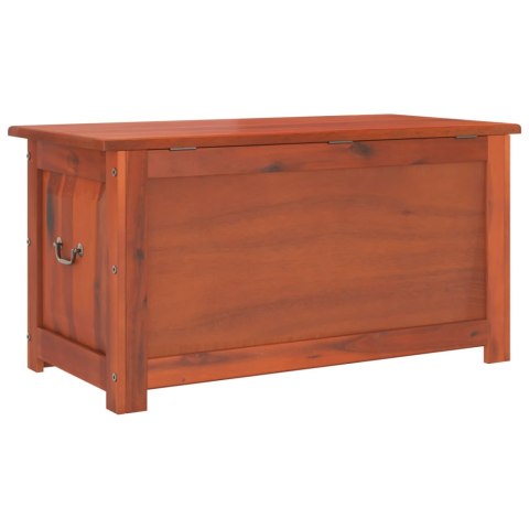 SKRZYNIA 110X55X57 CM LITE DREWNO AKACJOWE KUFER BOX PODNOŚNIK GAZOWY SCHOWEK