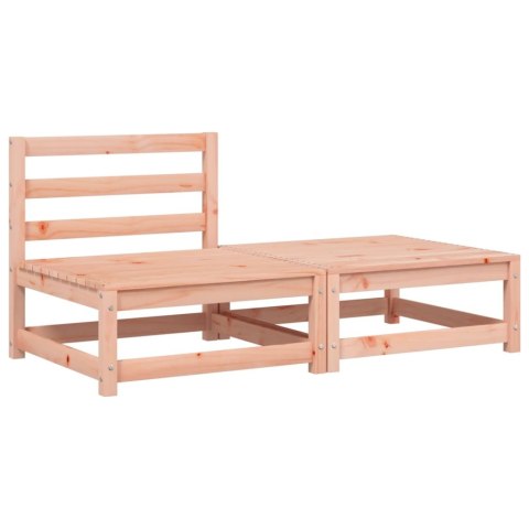 OGRODOWA SOFA BEZ PODŁOKIETNIKÓW Z PODUSZKAMI I PODNÓŻKIEM