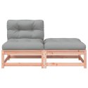 OGRODOWA SOFA BEZ PODŁOKIETNIKÓW Z PODUSZKAMI I PODNÓŻKIEM
