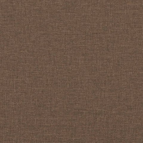 SOFA 3-OSOBOWA BRĄZOWA 180CM TAPICEROWANA TKANINĄ