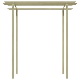 PERGOLA OGRODOWA IMPREGNOWANA SOSNA 180X197X210CM