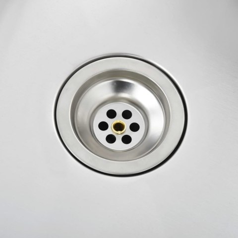 RĘCZNIE ROBIONY ZLEW KUCHENNY STAL NIERDZEWNA