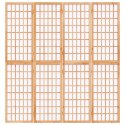 SKŁADANY PARAWAN 4-PANELOWY W STYLU JAPOŃSKIM 160X170CM