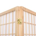 SKŁADANY PARAWAN 6-PANELOWY W STYLU JAPOŃSKIM 240X170CM