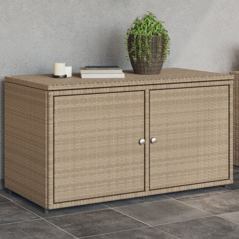 SZAFKA OGRODOWA BEŻOWA 110X55X60,5CM POLIRATTAN