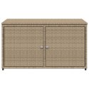 SZAFKA OGRODOWA BEŻOWA 110X55X60,5CM POLIRATTAN