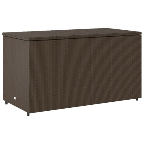 SZAFKA OGRODOWA BRĄZOWA 110X55X60,5CM POLIRATTAN