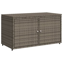 SZAFKA OGRODOWA SZARA 110X55X60,5CM POLIRATTAN