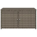 SZAFKA OGRODOWA SZARA 110X55X60,5CM POLIRATTAN