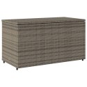 SZAFKA OGRODOWA SZARA 110X55X60,5CM POLIRATTAN