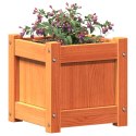 DONICA OGRODOWA WOSKOWY BRĄZ 31X31X31CM LITE DREWNO SOSNOWE