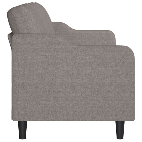 SOFA 3-OSOBOWA KOLOR TAUPE 180CM TAPICEROWANA TKANINĄ
