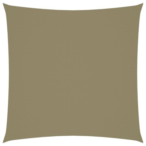 ŻAGIEL PRZECIWSŁONECZNY OGRODOWY WODOODPORNY MARKIZA TARAS KWADRATOWY 4X 4M BEŻOWY