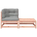 OGRODOWA SOFA NAROŻNA Z PODUSZKAMI I PODNÓŻKIEM