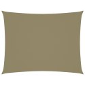 ŻAGIEL PRZECIWSŁONECZNY OGRODOWY WODOODPORNY MARKIZA TARAS PROSTOKĄT 3,5X4,5M BEŻOWY