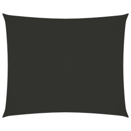 ŻAGIEL PRZECIWSŁONECZNY OGRODOWY WODOODPORNY MARKIZA TARAS PROSTOKĄT 4X5M ANTRACYT