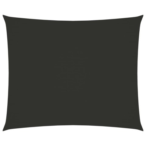 ŻAGIEL PRZECIWSŁONECZNY OGRODOWY WODOODPORNY MARKIZA TARAS PROSTOKĄT 4X5M ANTRACYT