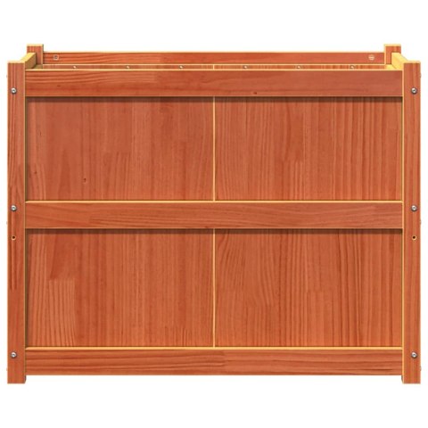 DONICA OGRODOWA WOSKOWY BRĄZ 90X50X70CM LITE DREWNO SOSNOWE