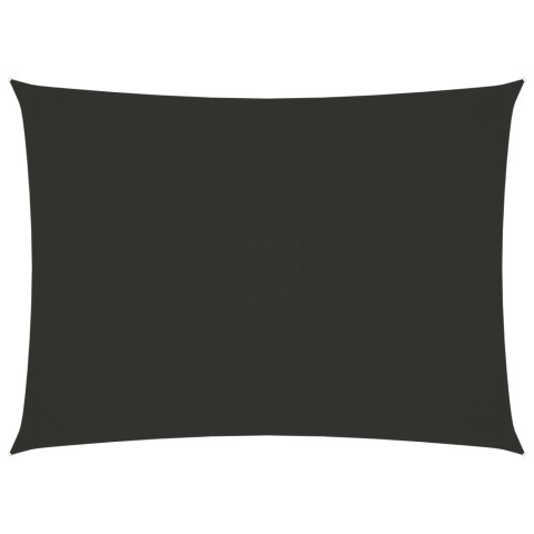 ŻAGIEL PRZECIWSŁONECZNY OGRODOWY WODOODPORNY MARKIZA TARAS PROSTOKĄT 2X3,5M ANTRACYT
