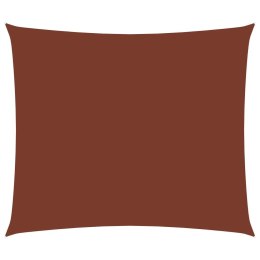 ŻAGIEL PRZECIWSŁONECZNY WODOODPORNY OGRODOWY MARKIZA TARAS 3X4,5M TERAKOTA