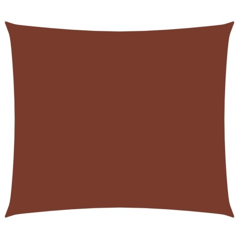 ŻAGIEL PRZECIWSŁONECZNY WODOODPORNY OGRODOWY MARKIZA TARAS 3X4,5M TERAKOTA