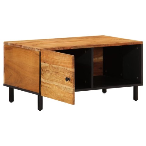STOLIK KAWOWY 80X50X40CM LITE DREWNO AKACJOWE