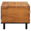 STOLIK KAWOWY 80X50X40CM LITE DREWNO AKACJOWE
