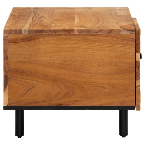 STOLIK KAWOWY 80X50X40CM LITE DREWNO AKACJOWE