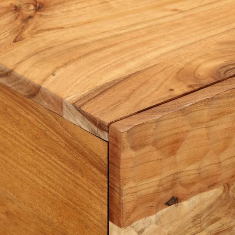 STOLIK KAWOWY 80X50X40CM LITE DREWNO AKACJOWE