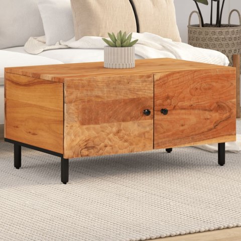 STOLIK KAWOWY 80X50X40CM LITE DREWNO AKACJOWE