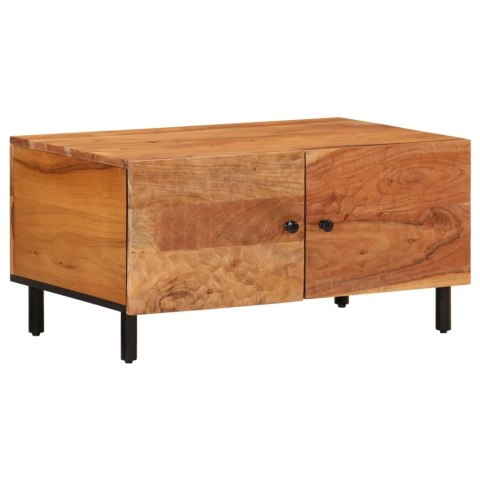 STOLIK KAWOWY 80X50X40CM LITE DREWNO AKACJOWE
