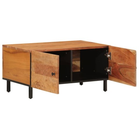 STOLIK KAWOWY 80X50X40CM LITE DREWNO AKACJOWE