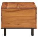 STOLIK KAWOWY 80X50X40CM LITE DREWNO AKACJOWE