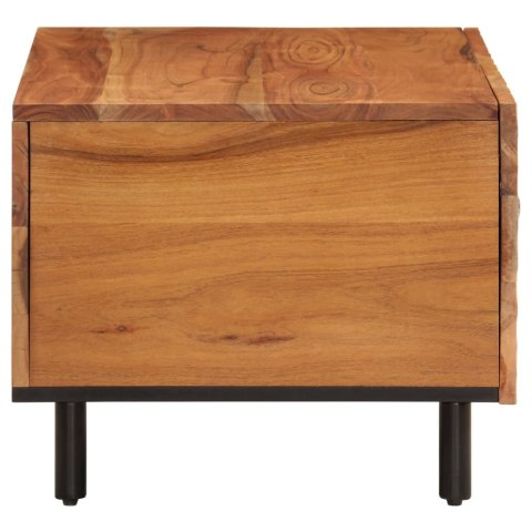 STOLIK KAWOWY 80X50X40CM LITE DREWNO AKACJOWE