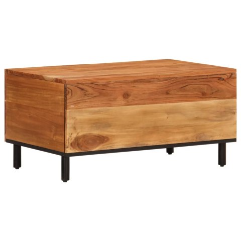 STOLIK KAWOWY 80X50X40CM LITE DREWNO AKACJOWE