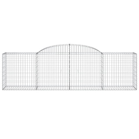 KOSZE GABIONOWE 20 SZT 300X50X80/100CM GALWANIZOWANE ŻELAZO