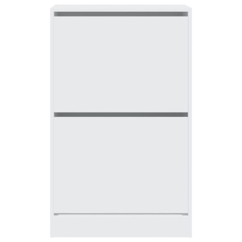 SZAFKA NA BUTY BIAŁA 60X34X96,5CM