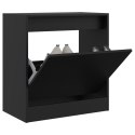 SZAFKA NA BUTY CZARNA 60X34X63,5CM