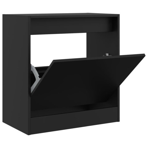 SZAFKA NA BUTY CZARNA 60X34X63,5CM