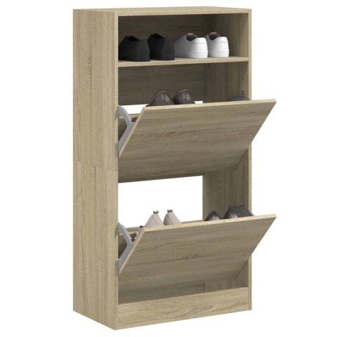 SZAFKA NA BUTY DĄB SONOMA 60X34X116CM