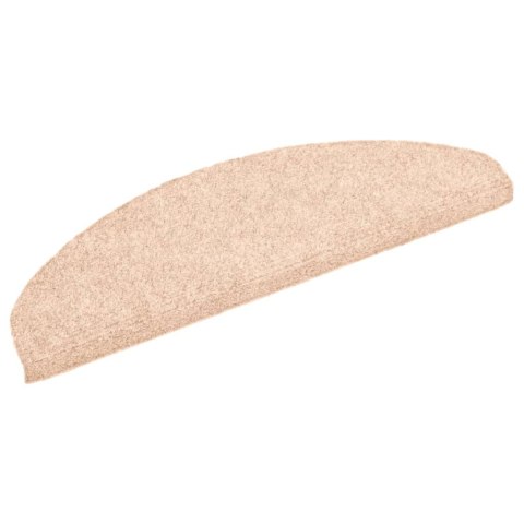 SAMOPRZYLEPNE NAKŁADKI NA SCHODY 5 SZT. BRĄZOWE 65X21X4CM