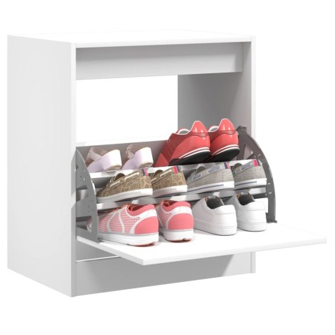SZAFKA NA BUTY BIAŁA 60X42X69CM